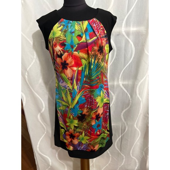 Ronni Nicole Dresses & Skirts - Ronni Nicole Cap Sleeve Floral Print Dress, Size Large